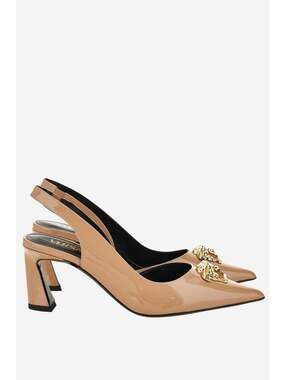 Versace Logo Sling Back(PLEASE REQUEST YOUR SIZE BEFORE PURCHASING)